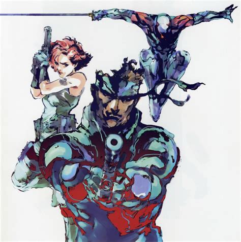 metal gear solid just a box|yoji shinkawa metal gear art.